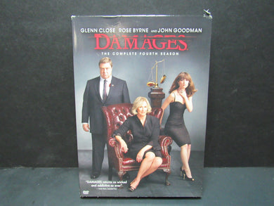 Damages: The Complete Fourth Season (Season 4, DVD, 2012 3-Disc Set) Glenn Close