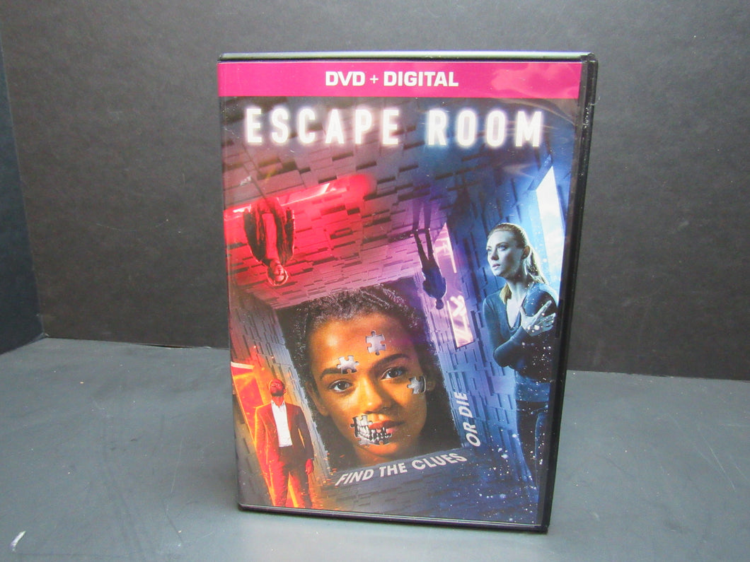 Escape Room (DVD,2019) Taylor Russell, Logan Miller