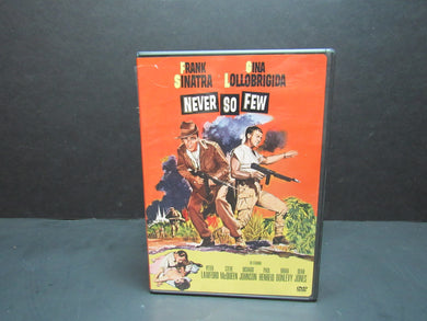 Never So Few  DVD  1959  Frank Sinatra, Steve McQueen, Gina Lollobrigida