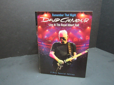 David Gilmour - Remember That Night - Live at Royal Albert Hall - 2 DVD Set