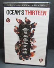 Load image into Gallery viewer, Oceans Thirteen (Fullscreen DVD) George Clooney, Brad Pitt, Matt Damon