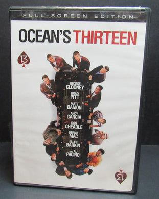 Oceans Thirteen (Fullscreen DVD) George Clooney, Brad Pitt, Matt Damon