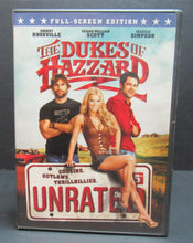 Load image into Gallery viewer, The Dukes of Hazzard (Unrated Fullscreen DVD) Johnny Knoxville, Jessica Simpson