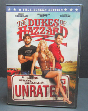 The Dukes of Hazzard (Unrated Fullscreen DVD) Johnny Knoxville, Jessica Simpson