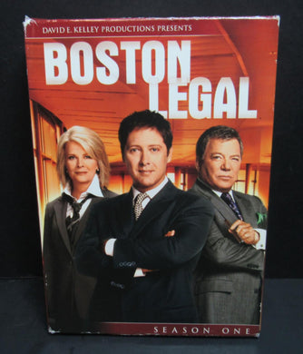 Boston Legal - Season 1 (5-Disc DVD Set) James Spader, William Shatner