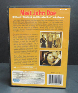 Meet John Doe 1941 (2006 DVD) Gary Cooper, Barbara Stanwyck, Edward Arnold