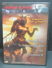 Load image into Gallery viewer, Great Horror Classics - Vol. 3 (DVD) The Wasp Woman, The Ape, Dementia 13 &amp; More