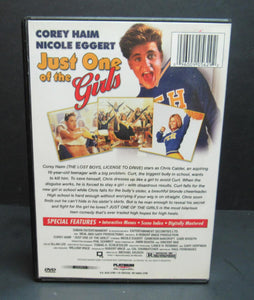 Just One of the Girls (DVD) Corey Haim, Nicole Eggert, Cameron Bancroft