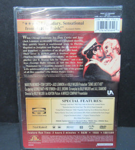 Some Like It Hot 1959 (2001 Special Ed. DVD) Marilyn Monroe - Brand New & Sealed