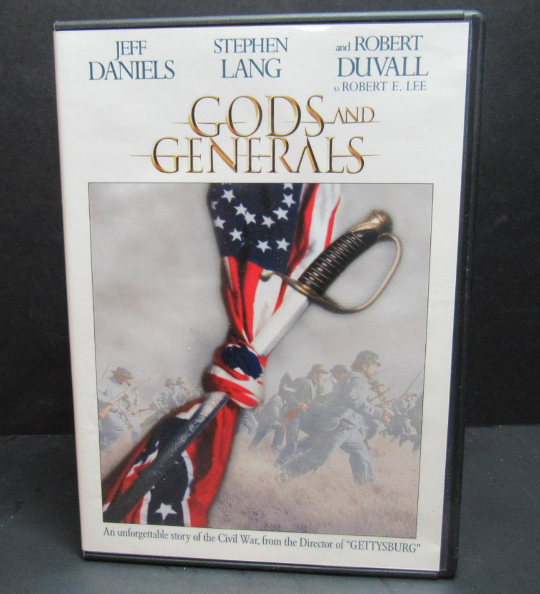 Gods and Generals (2-Disc DVD Set) Stephen Lang, Robert Duvall, Jeff Daniels