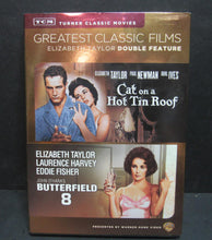 Load image into Gallery viewer, Cat On A Hot Tin Roof 1958 / Butterfield 8 1960 (2 DVD Set) Elizabeth Taylor