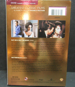 Cat On A Hot Tin Roof 1958 / Butterfield 8 1960 (2 DVD Set) Elizabeth Taylor