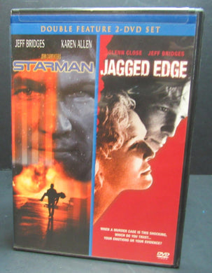 Starman 1984 / Jagged Edge 1985 (2008 2-Disc DVD Set) Jeff Bridges -Free US Ship