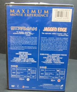 Starman 1984 / Jagged Edge 1985 (2008 2-Disc DVD Set) Jeff Bridges -Free US Ship