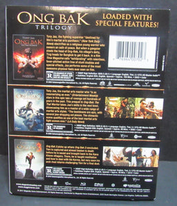 Ong Bak Trilogy (3-Disc Blu-ray Set) Incl Ong Bak: The Thai Warrior, 2, and 3!!