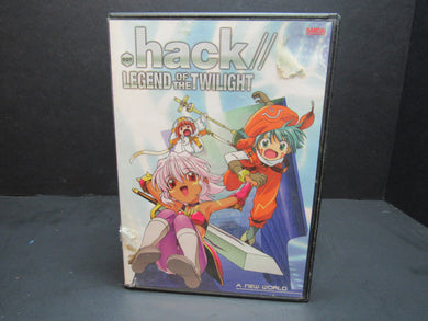 .hack Legend of the Twilight - Vol. 1: A New World (DVD, 2004)