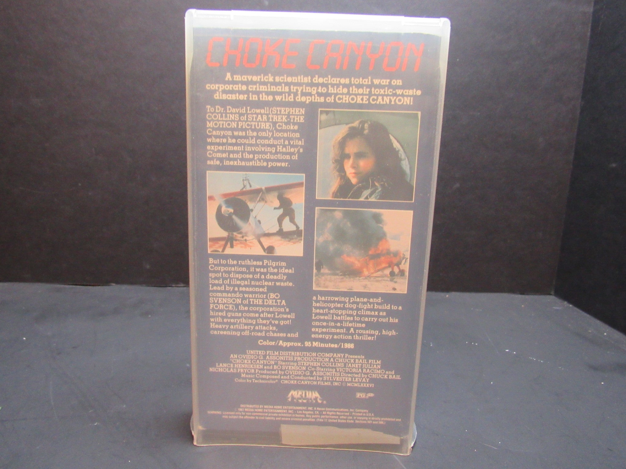 Choke Canyon (VHS, 1987) – Media Mania of Stockbridge