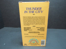 Load image into Gallery viewer, Thunder in the City (VHS, 1985)