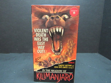 In the Shadow of Kilimanjaro (VHS, 1986)