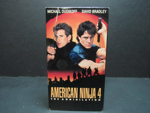 American Ninja 4: The Annihilation (VHS, 1991)