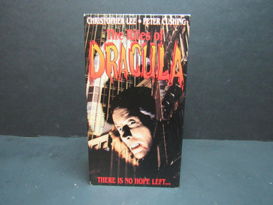 The Satanic Rites of Dracula 1973 (VHS, 1990) Christopher Lee Peter Cushing