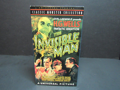 The Invisible Man (VHS, 1991)