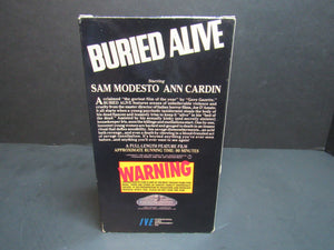 Buried Alive (VHS, 1986)