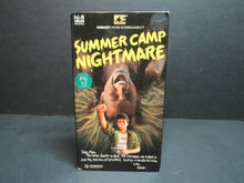 Load image into Gallery viewer, Summer Camp Nightmare (VHS, 1987)