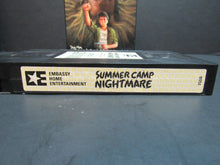 Load image into Gallery viewer, Summer Camp Nightmare (VHS, 1987)