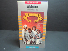 Load image into Gallery viewer, Music Vision Alabama Greatest Hits Video (VHS, 1986)