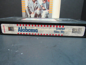 Music Vision Alabama Greatest Hits Video (VHS, 1986)
