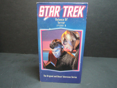 Star Trek - Episode 9 Balance of Terror (VHS, 1993)