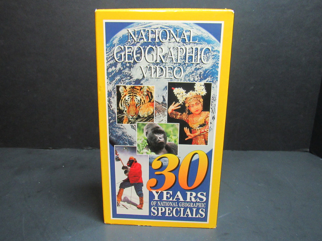 National Geographic Video - 30 Years of National Geographic Specials (VHS, 1996)