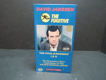 Load image into Gallery viewer, The Fugitive: The Final Judgement I &amp; II (VHS, 1986)