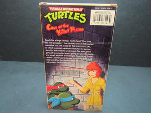 Teenage Mutant Ninja Turtles - Case of the Killer Pizzas (VHS, 1989)