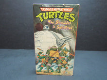 Load image into Gallery viewer, Teenage Mutant Ninja Turtles - The Shredder Is Splintered (VHS, 1988)