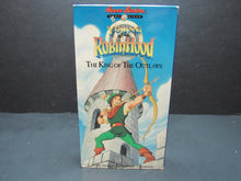 Load image into Gallery viewer, Young Robin Hood: The King of the Outlaws (VHS, 1991)