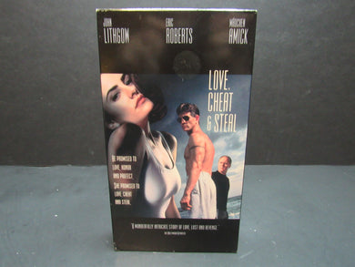 Love, Cheat & Steal (VHS, 1994, Closed Captioned)