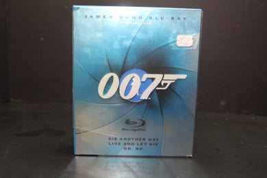 James Bond Blu-Ray Collection Vol. 1  - 3-Disc Set - Dr No - Live and Let Die