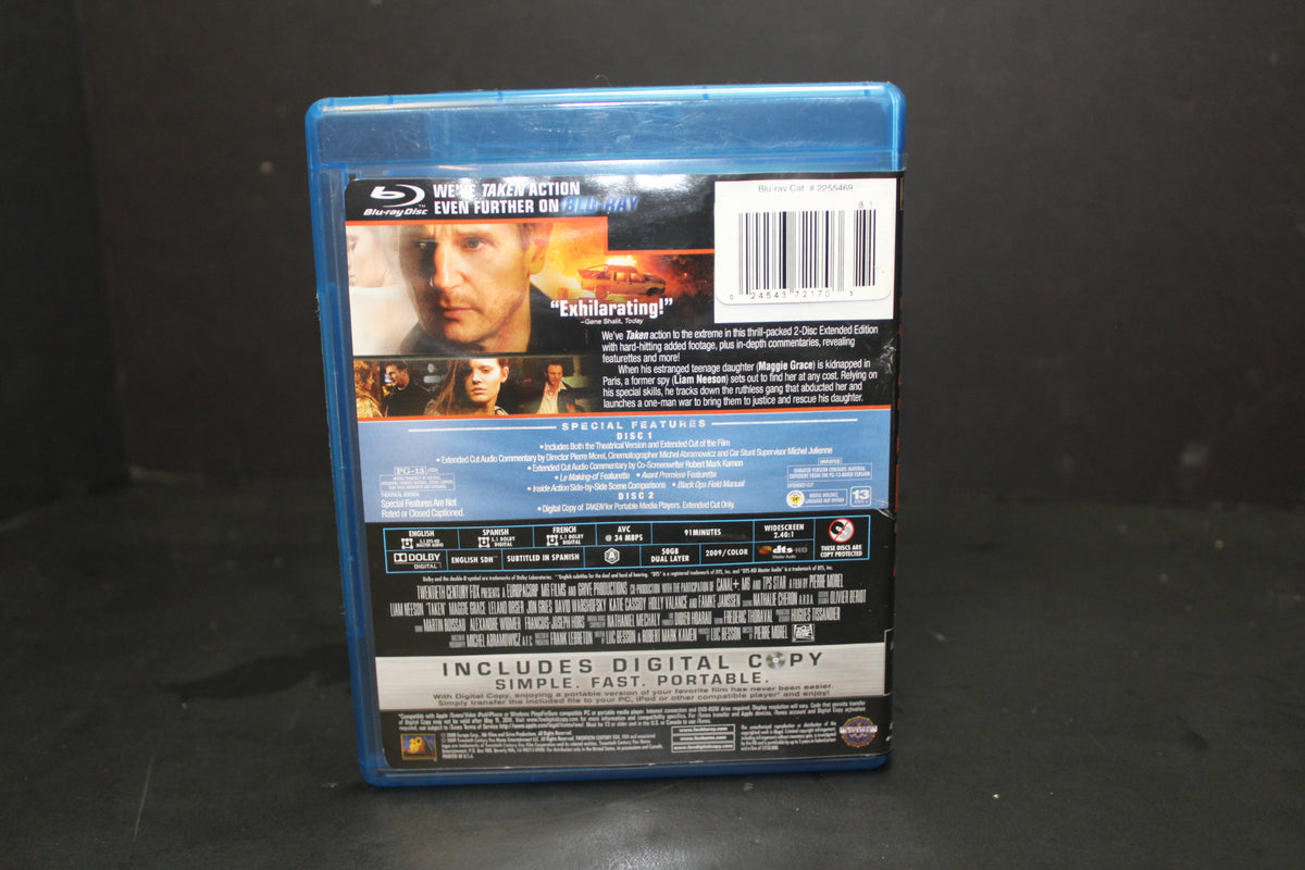 Taken 2-Disc EXTENDED Cut ,Blu-ray Liam Neeson, Famke Janssen – Media ...