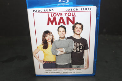 I Love You, Man (Blu-ray Disc, 2009) Paul Rudd, Jason Segel