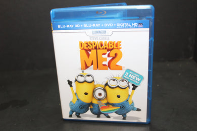 Despicable Me 2 (Blu-ray/DVD, 2013, 3-Disc Set)