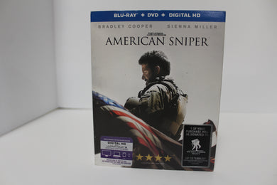 American Sniper (Blu-ray/DVD, 2015, 2-Disc Set)