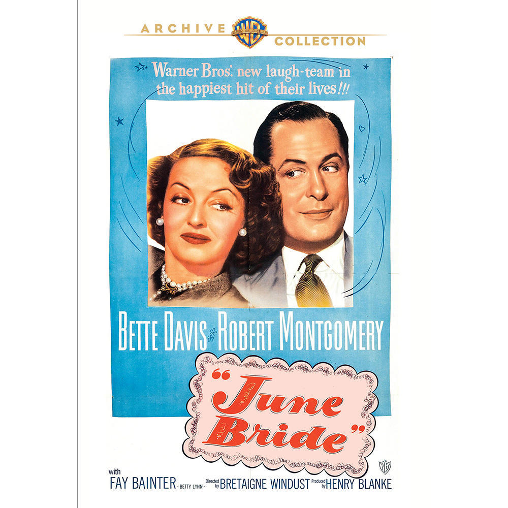 June Bride - DVD - 1948  Bette Davis, Robert Montgomery, Fay Bainter, Betty Lynn