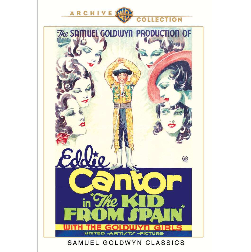 The Kid From Spain - DVD - 1932 Eddie Cantor, Robert Young, J. Carrol Naish