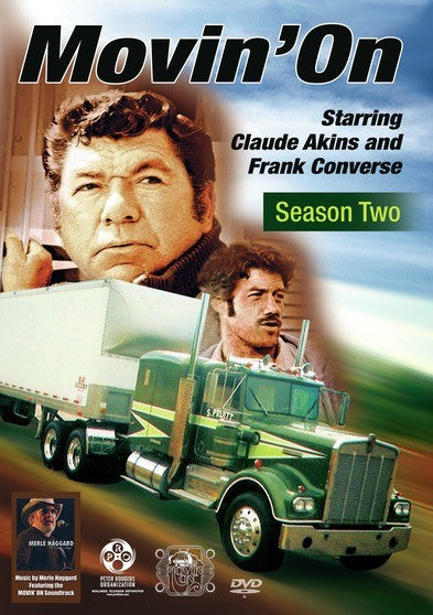 Movin On The Complete Second Season - DVD - 1975 - Claude Akins