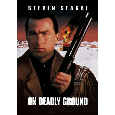 On Deadly Ground - DVD - 1994 - Steven Seagal, Michael Caine, Joan Chen