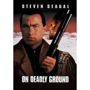 On Deadly Ground - DVD - 1994 - Steven Seagal, Michael Caine, Joan Chen