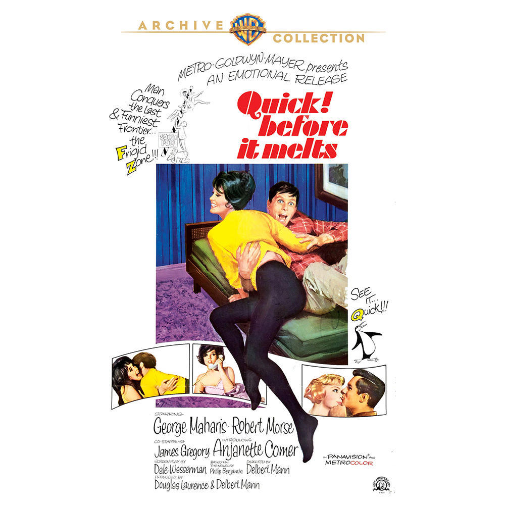 Quick! Before It Melts - DVD -1964 George Maharis, Robert Morse, Anjanette Comer