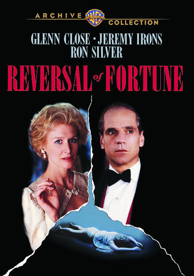 Reversal of Fortune - DVD - 1990 - Glenn Close - Jeremy Irons - Ron Silver